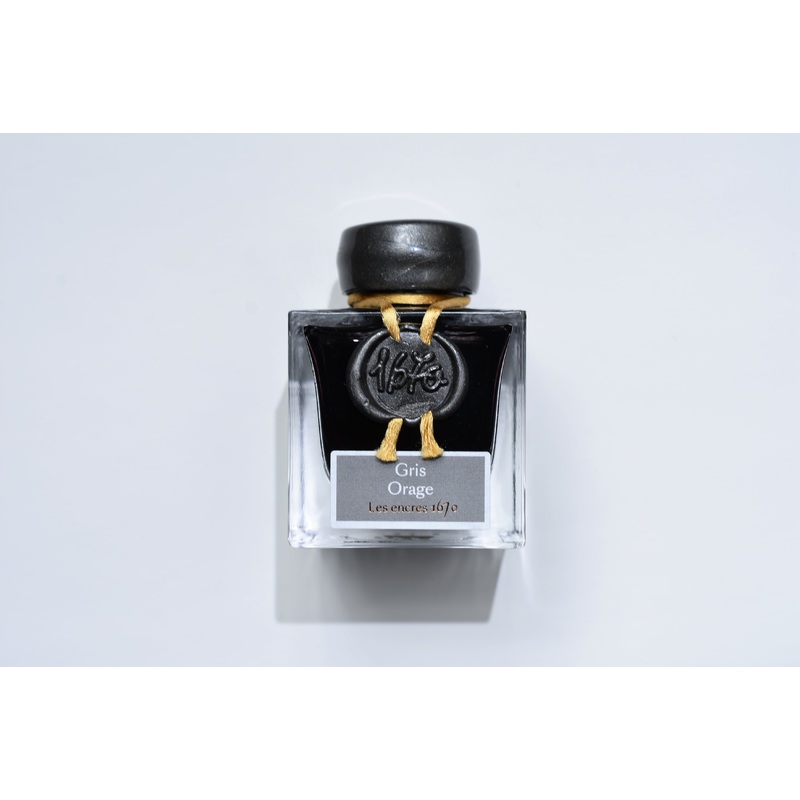 J. Herbin – 1670 Stormy Grey – 50mL bottled ink