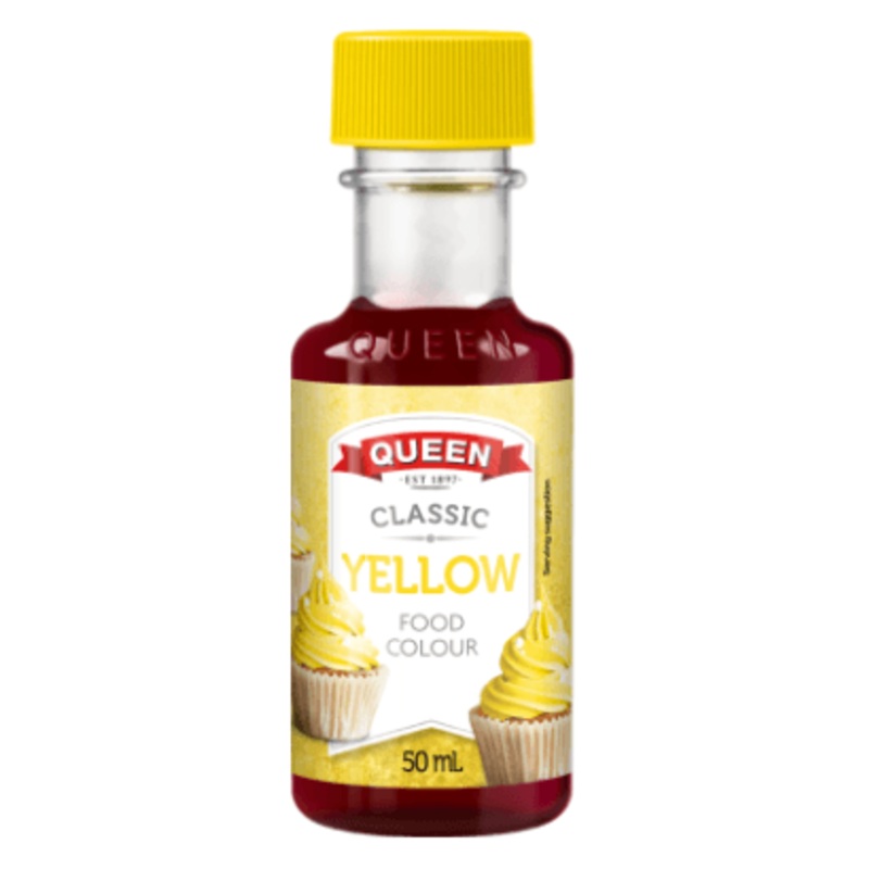 Queen Classic Yellow Food Colour 50ml