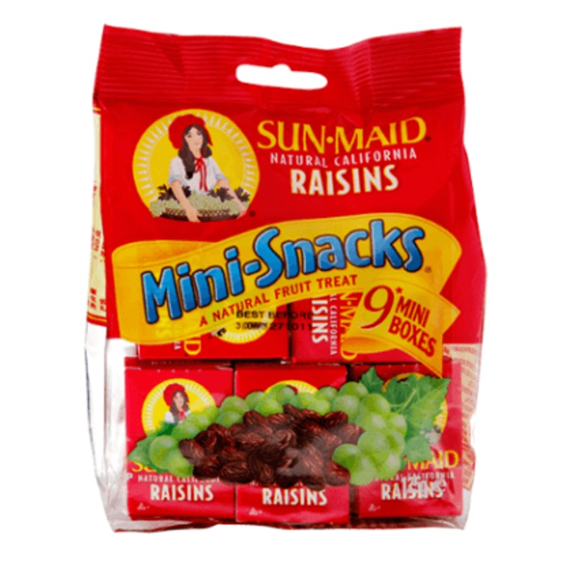 Sun-Maid Natural California Raisins 9pk