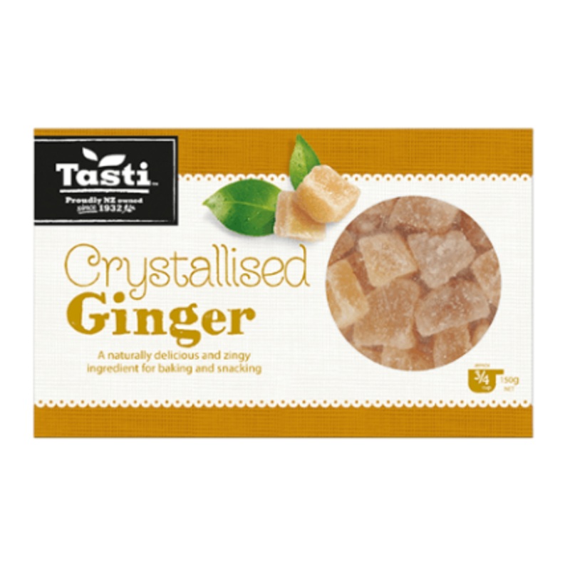 Tasti Crystallised Ginger 150g