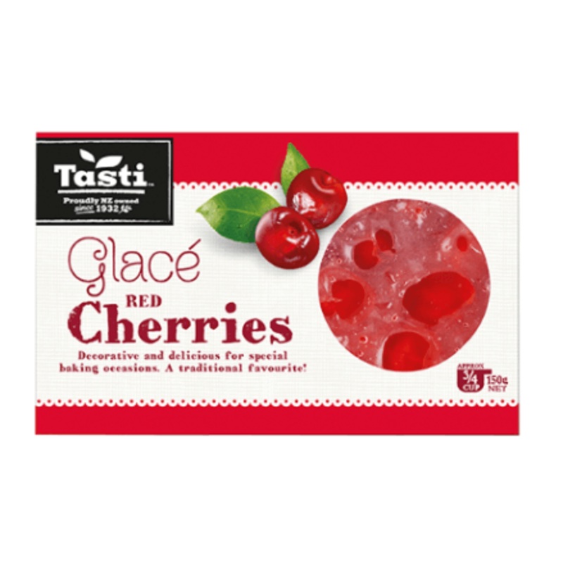 Tasti Glace Red Cherries 150g