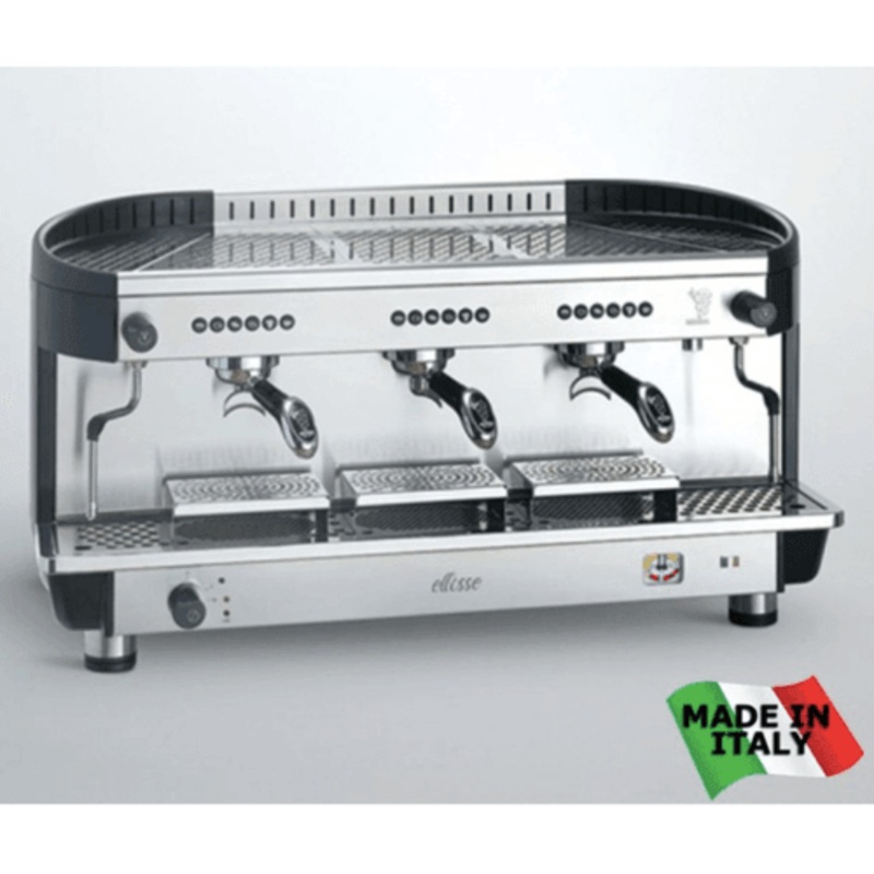 BZE2011S3E Bezzera Modern 3 Group Ellisse Espresso Machine