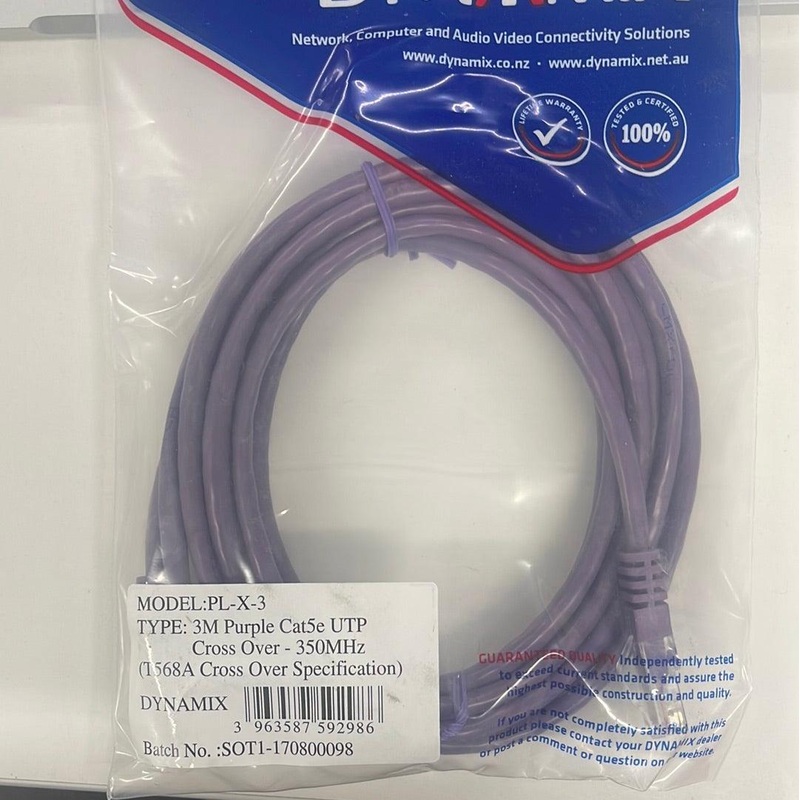 Copy of 3M Cat5e UTP cross over