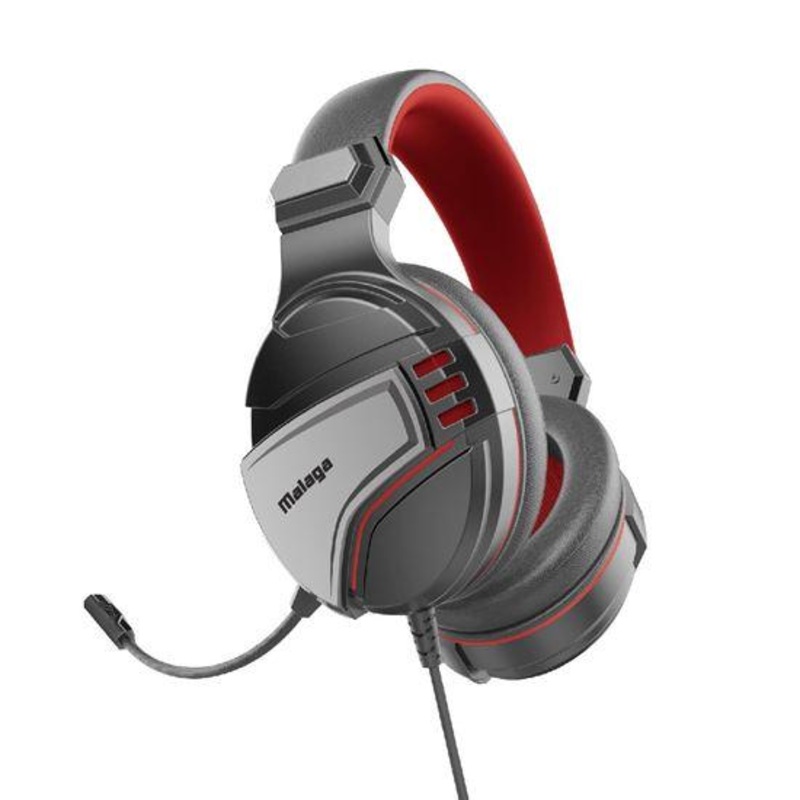 VERTUX Gaming Amplified Stereo Wired Over-ear Headset with Unidirectional Microphone & Inline Controller.