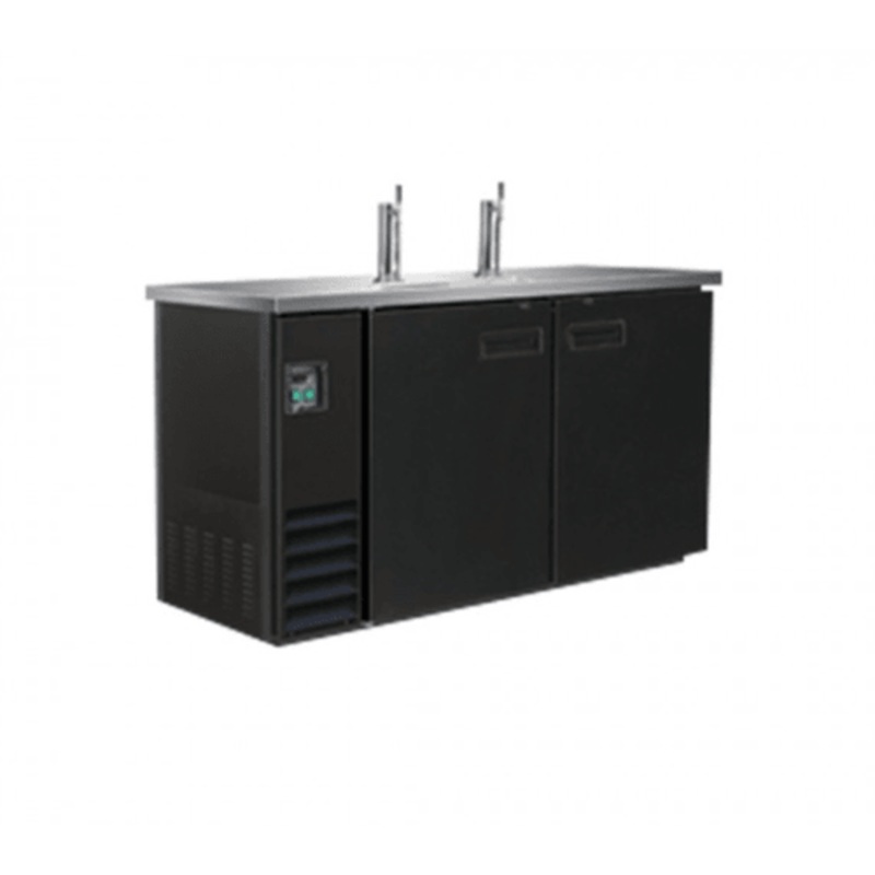 Double Door Underbar direct draw dispenser 2-barrel UBD-2