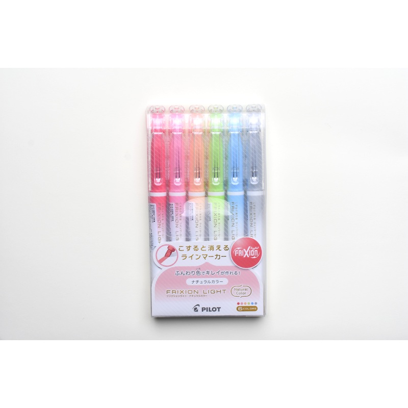 Pilot FriXion Light – Natural Color – Set of 6