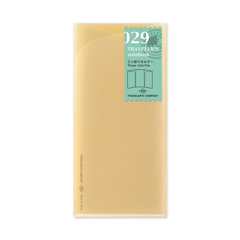 TRAVELER’s Regular Size Refill -Three-fold File – 029