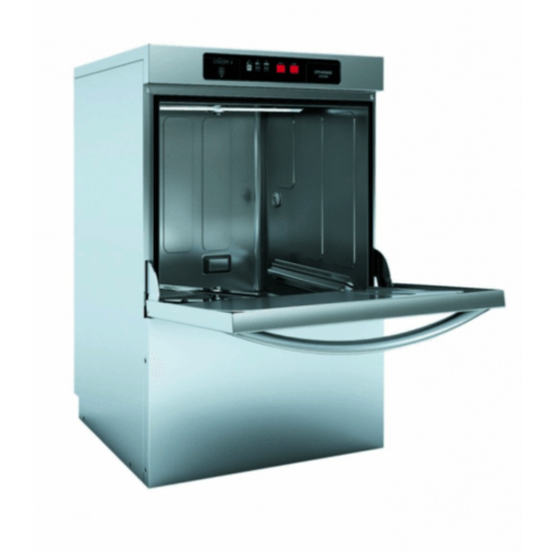 Fagor EVO-CONCEPT glass washer with drain pump and detergent & rinse dispenser cold rinse CO-402BDD
