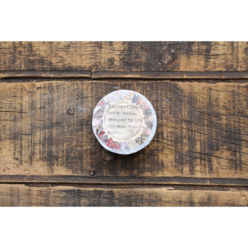 LCN Butterfly – Red to Yellow Matte Masking Tape