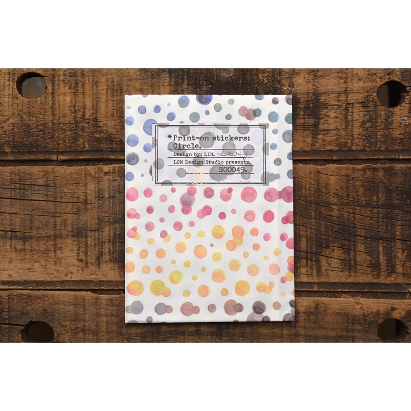 LCN Print On Stickers – Circle