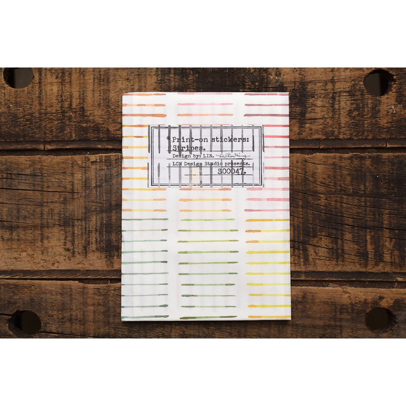 LCN Print On Stickers – Stripes
