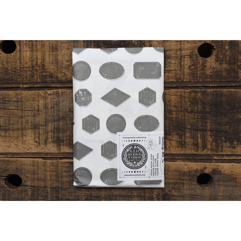 LCN Shading Mounted Rubber Stamp Set No. 1