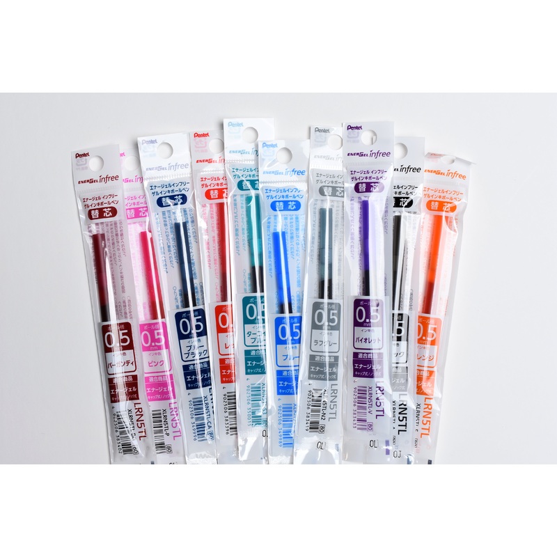 Pentel Energel Infree XLRN5TL – Needle Tip Roller Pen Refill – 0.5 mm