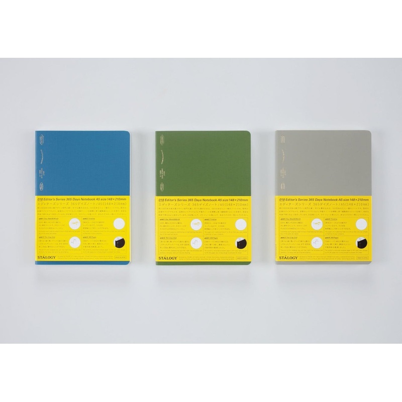 Stalogy – Limited Edition – Editor’s Series 365Days Notebook – A5