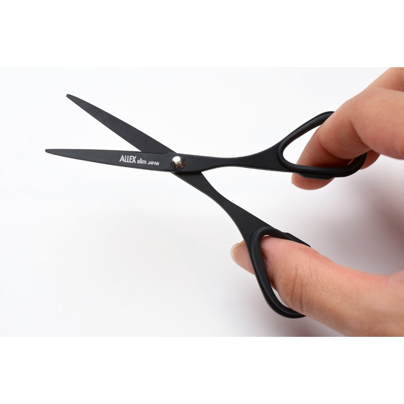 Allex Slim 100 Noir Scissors – 3.9″