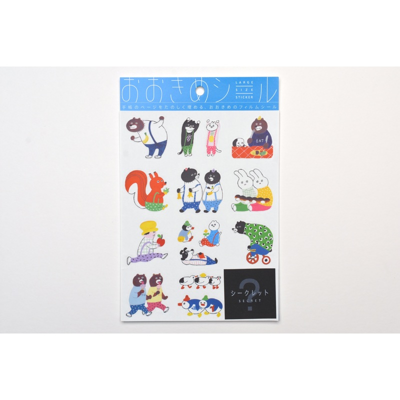 Hitotoki Large Size Sticker Sheet – Food