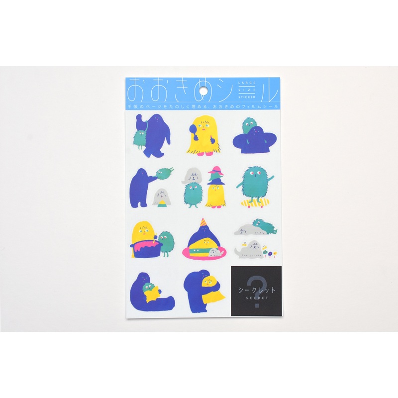 Hitotoki Large Size Sticker Sheet – Monsters