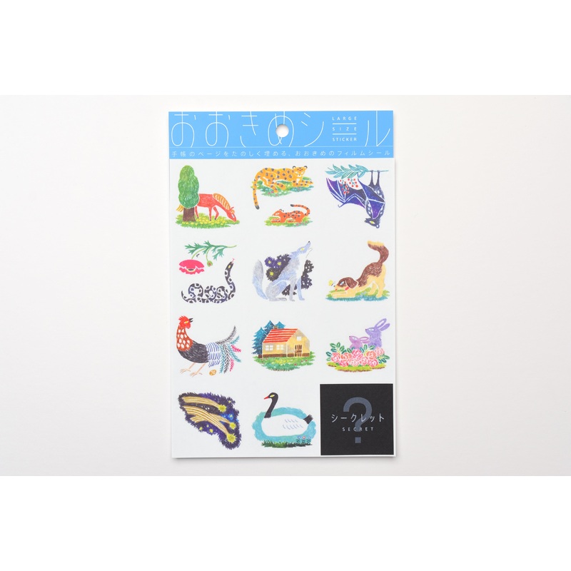 Hitotoki Large Size Sticker Sheet – Nature