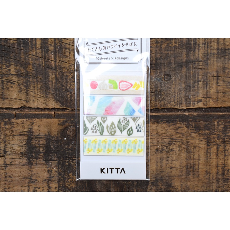 Kitta x Moogy Portable Washi Tape – Flower Song