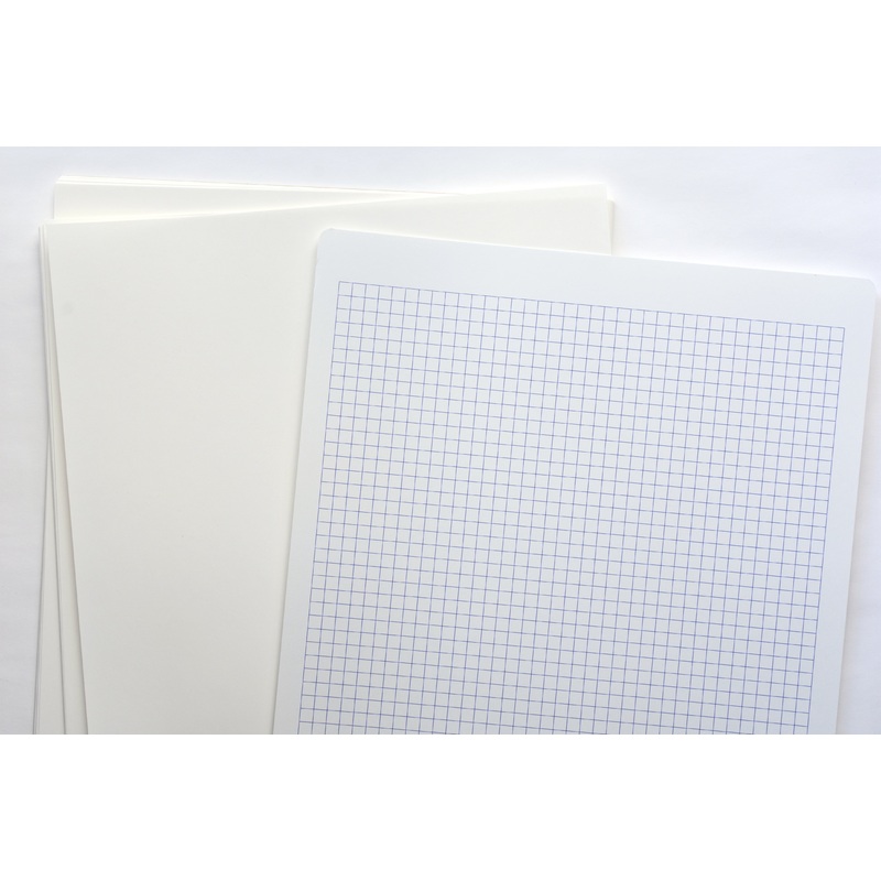 Yamamoto Paper Cosmo Air Light Loose Leaf Paper – White – A4 – Blank
