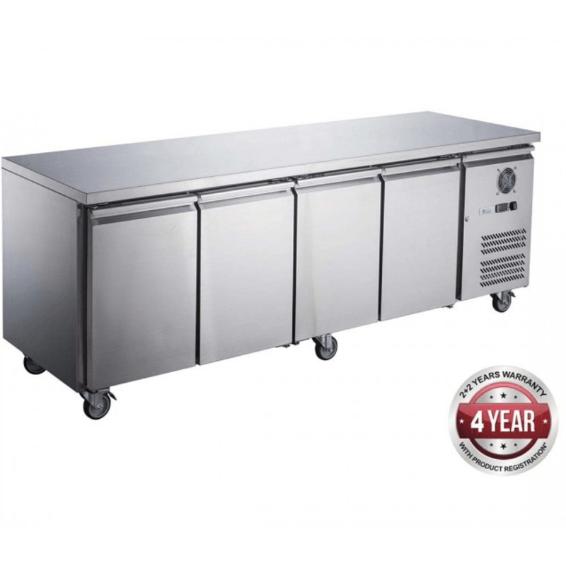 Four Door Bench Fridge – XUB7C22S4V