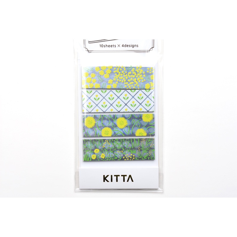 Kitta Portable Washi Tape – Fluorescent – Flower