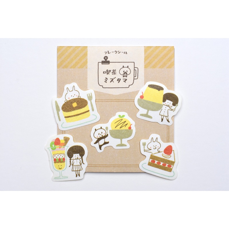 Papier Platz x Mizutama Cafe Series Flake Sticker – Cafe Sweets