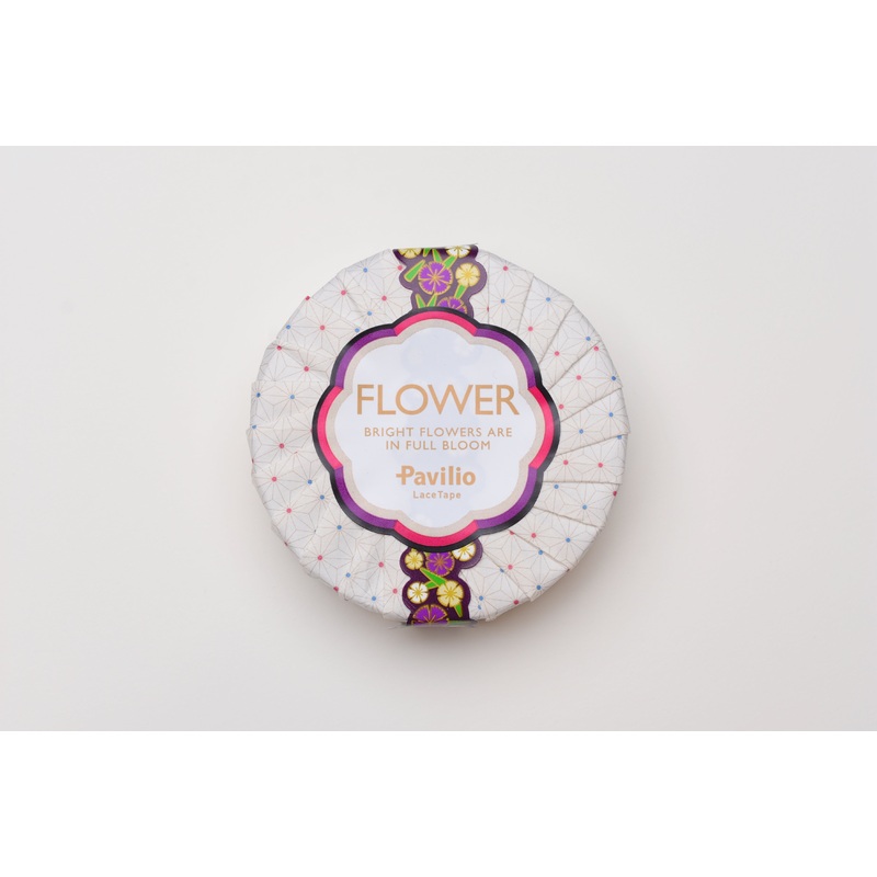 Pavilio Lace Tape – Flower – Nadeshiko