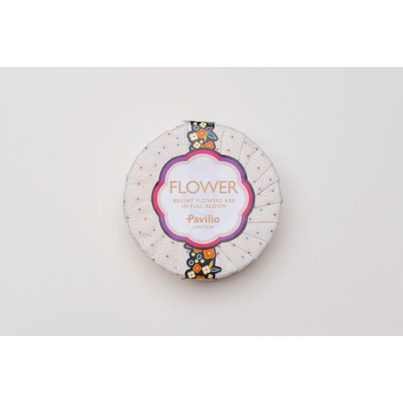 Pavilio Lace Tape – Flower – Yamabuki