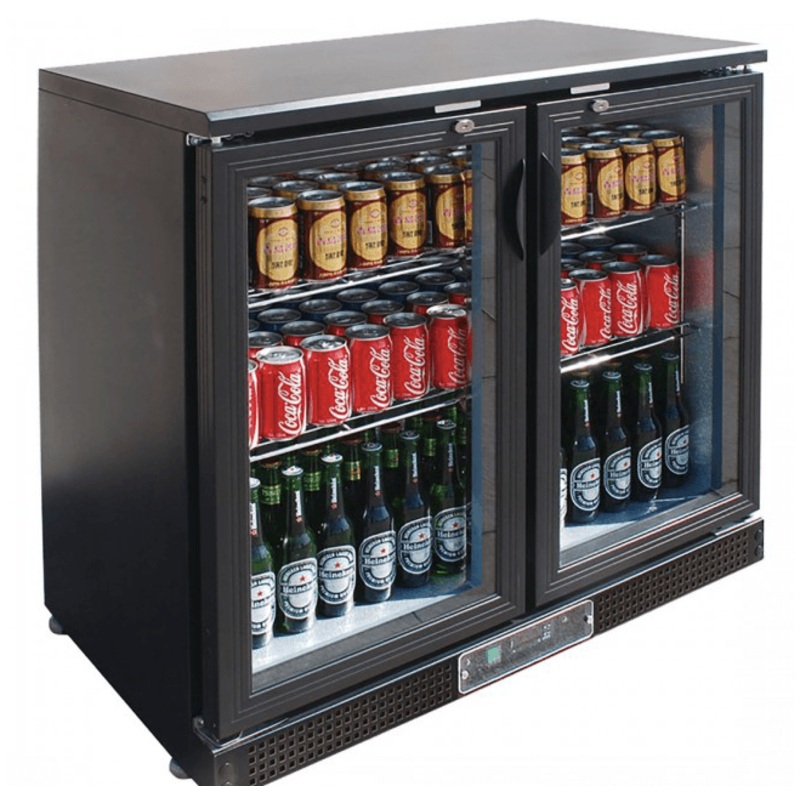 SC248G Two Door Drink Cooler