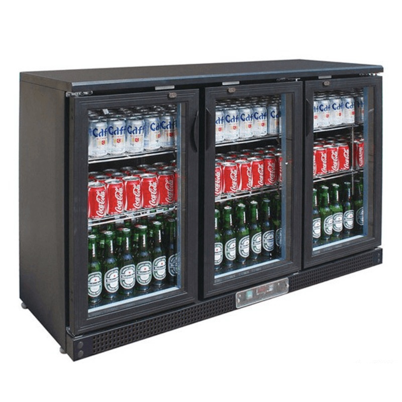 SC316G Three Door Drink Cooler