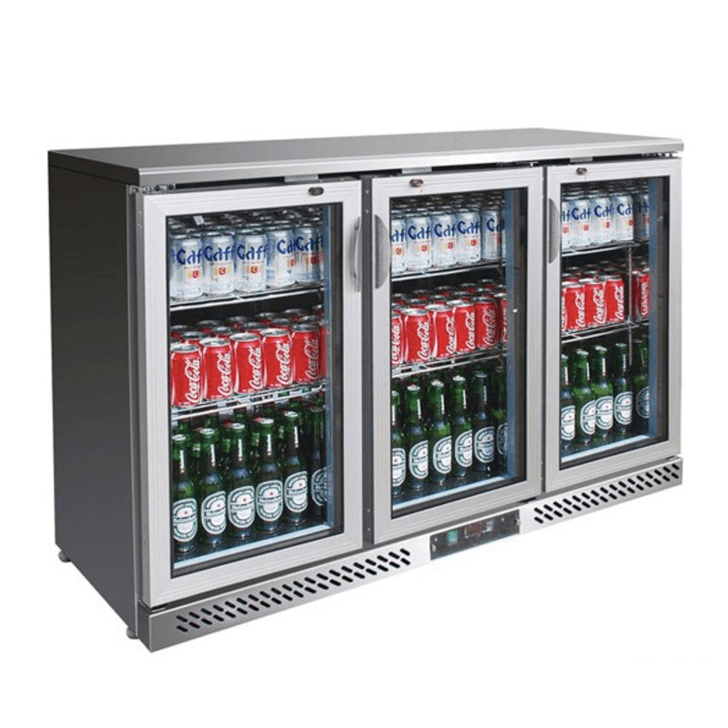 SC316SG Three Door Ss Drink Coole