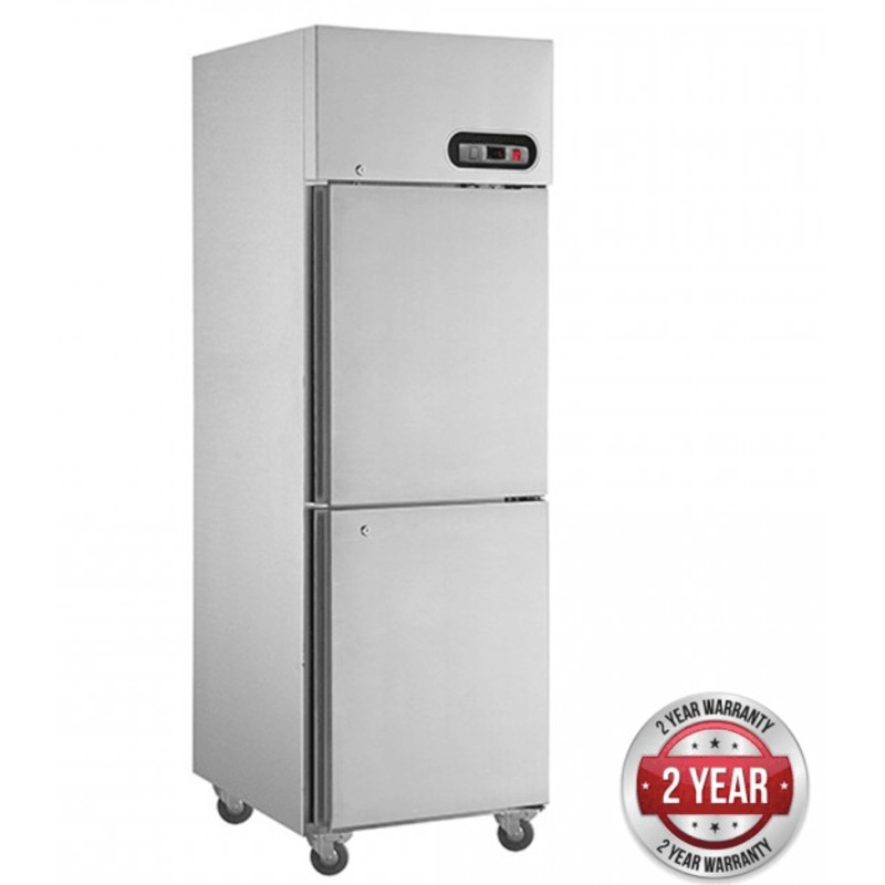 TROPICAL Thermaster 2 door SS Fridge