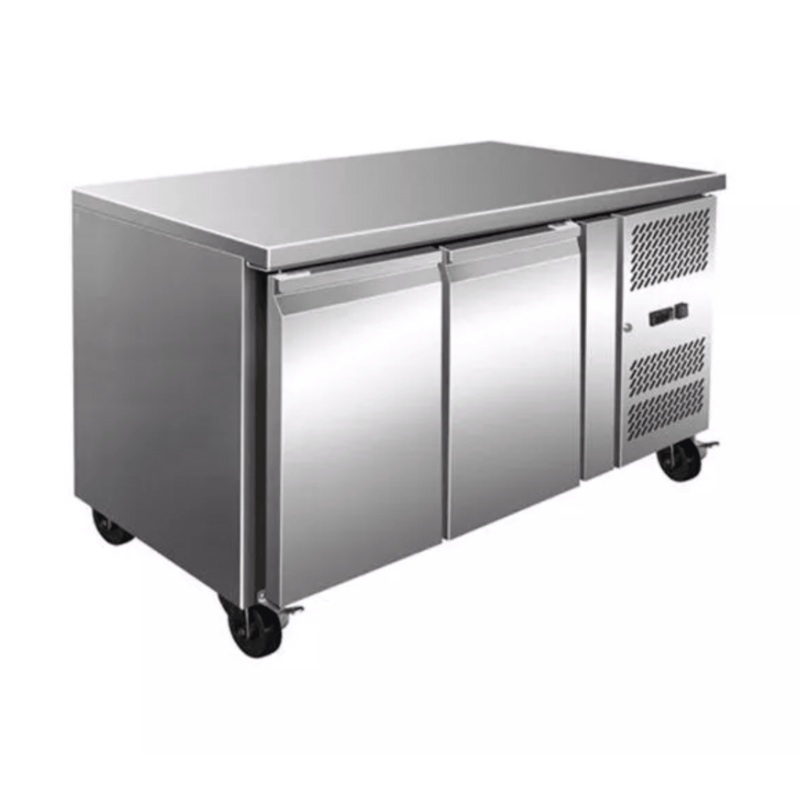 Ex. Showroom. TROPICALISED 2 Door Gastronorm Bench Fridge
