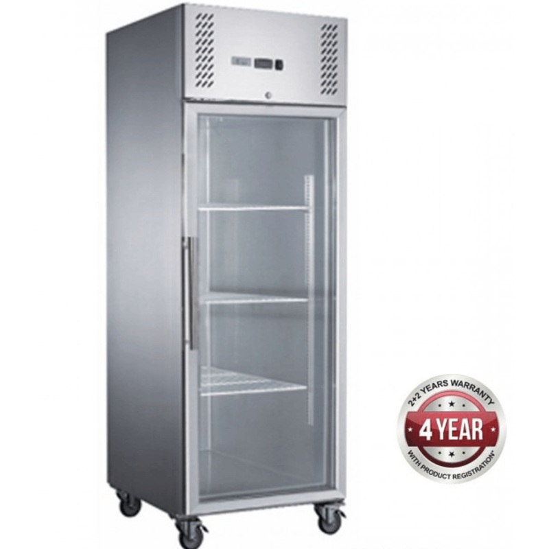 FED-X S/S Full Glass Door Upright Freezer – XURF600G1V