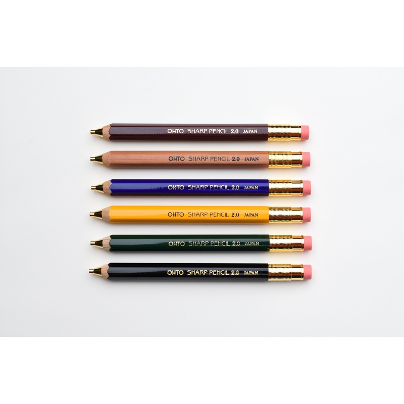 OHTO Wooden Mechanical Pencil – 2.0 mm
