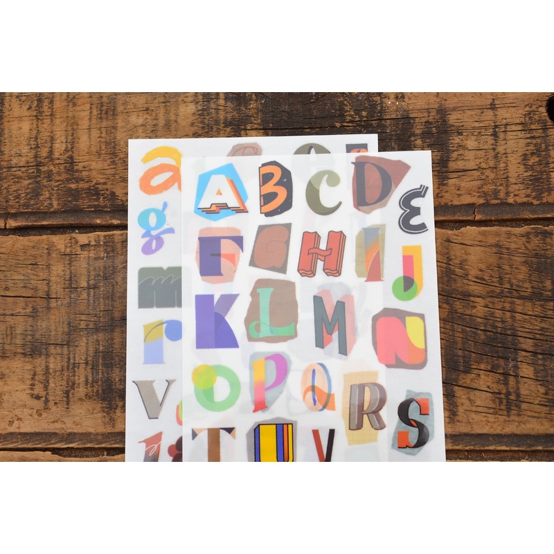 OURS x Koopa Grooving A-Z Print-On Sticker