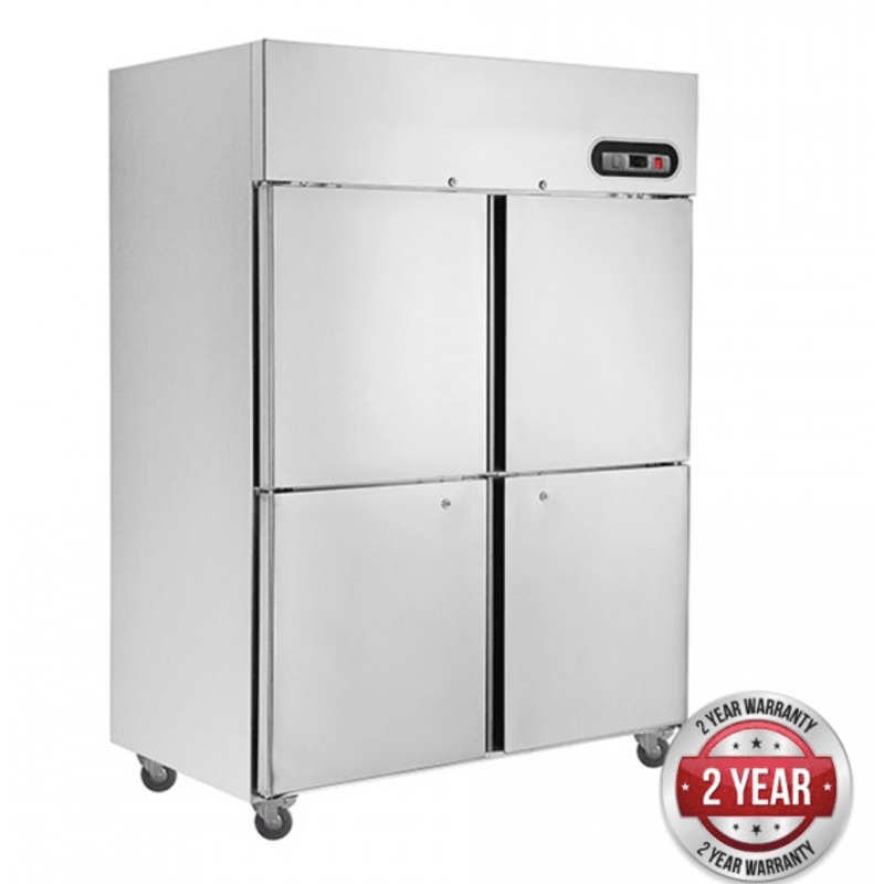 SUF1200 TROPICAL Thermaster 4 door SS Freezer