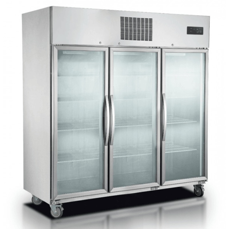 SUFG1500 Three Door Upright Display Freezer