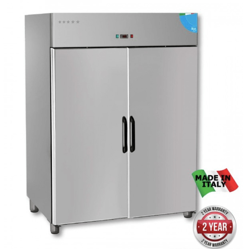 TD1400BT Premium Double Solid Door Upright Freezer – 1400 Litre
