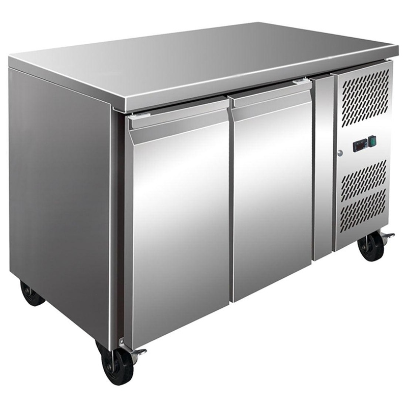 Two Door Bench Fridge 260L