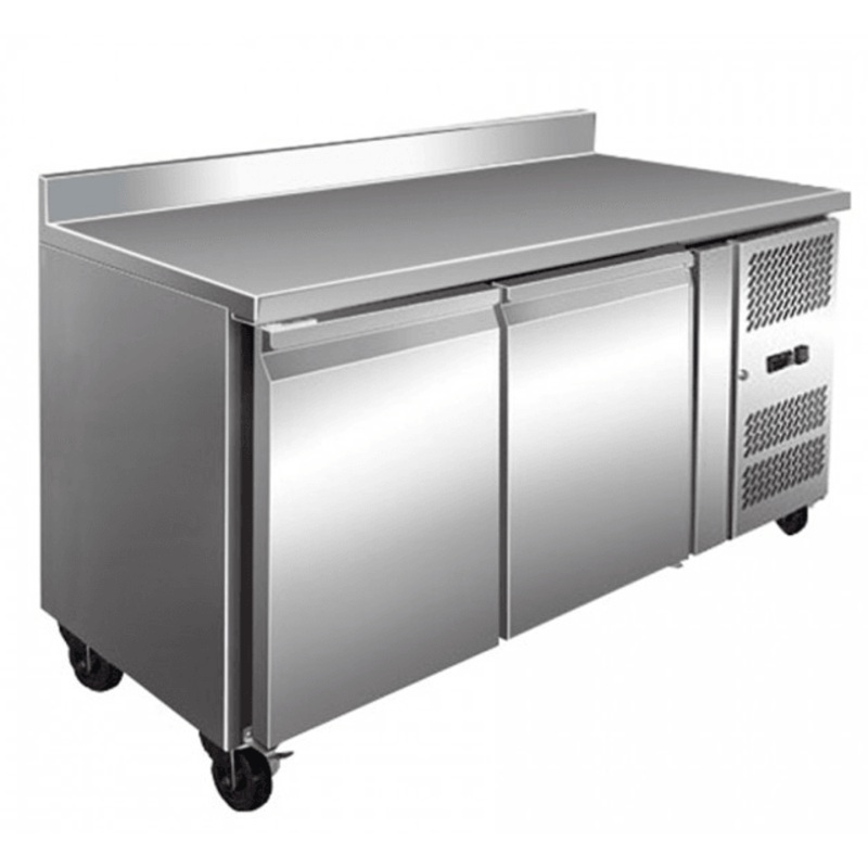 Two Door Bench Fridge With Splashback 260L – FE2100TFSP