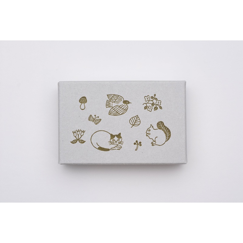 Mizushima x Matsuo Miyuki Jizai Clear Stamp Set – Small Animals