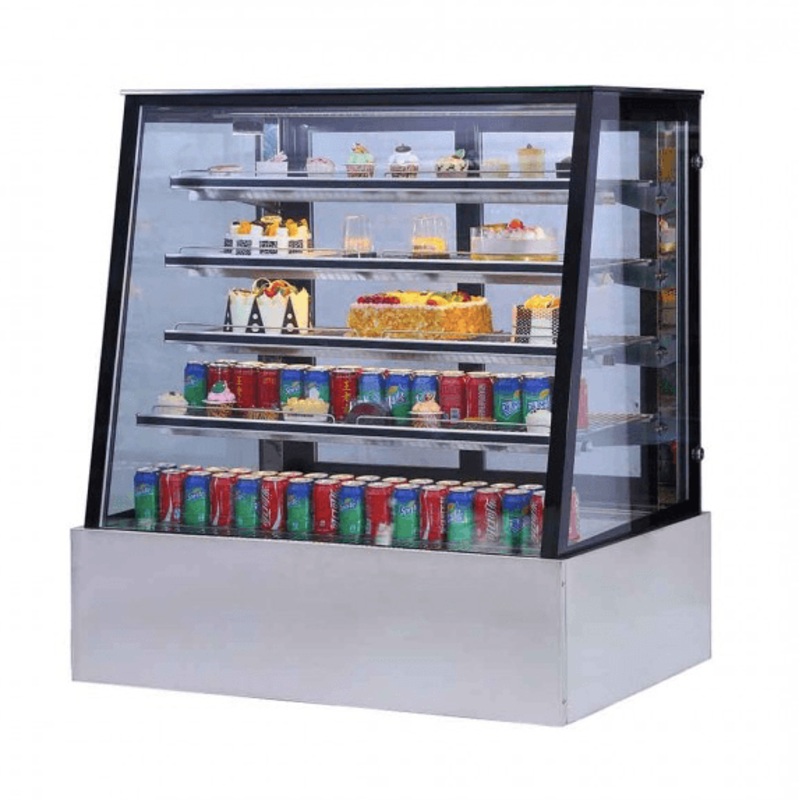 SLP880C Bonvue Deluxe Chilled Display Cabinet 2400x800x1350