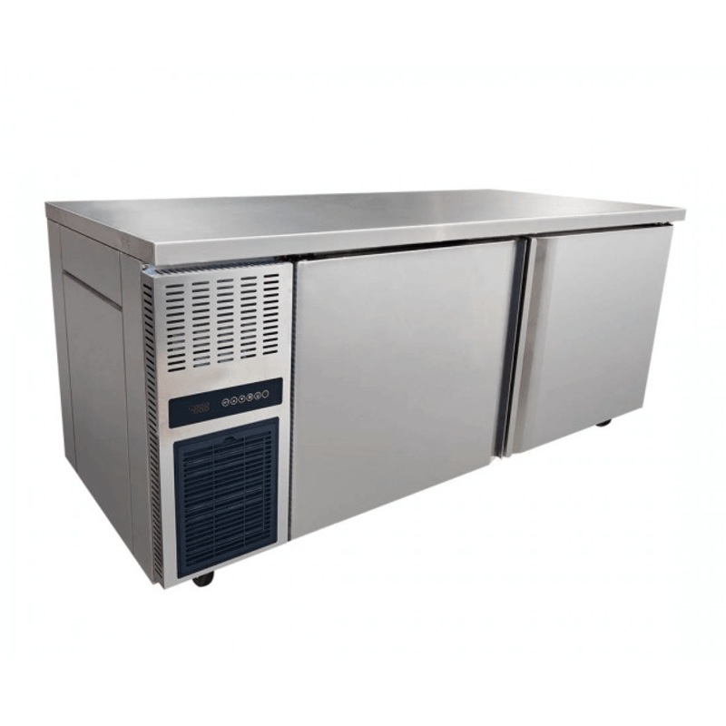 Stainless Steel Double Door Workbench Freezer – TL1200BT