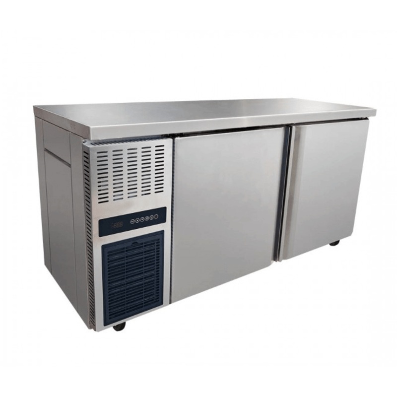 Stainless Steel Double Door Workbench Freezer – TS1500BT