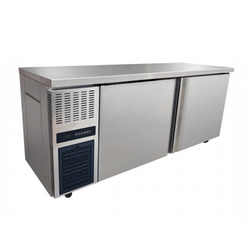 Stainless Steel Double Door Workbench Freezer – TS1800BT