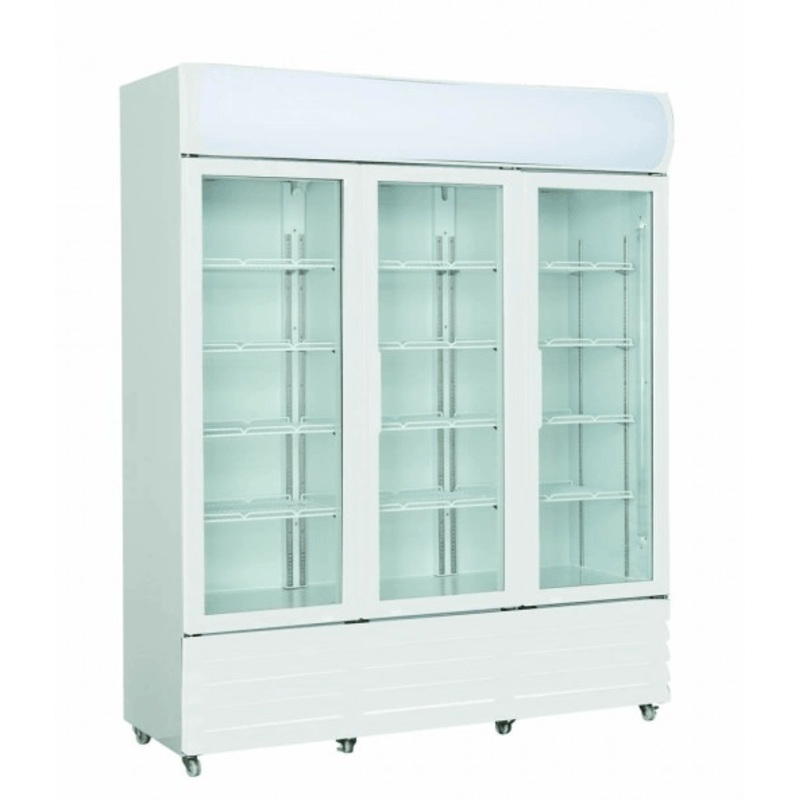 Three Glass Door Colourbond Upright Drink Fridge – LG-1203GE