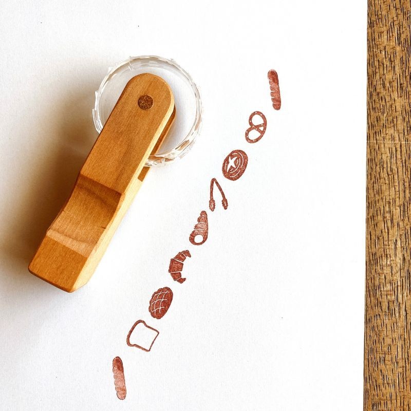 Mizushima Jizai Roller Stamp – Bread
