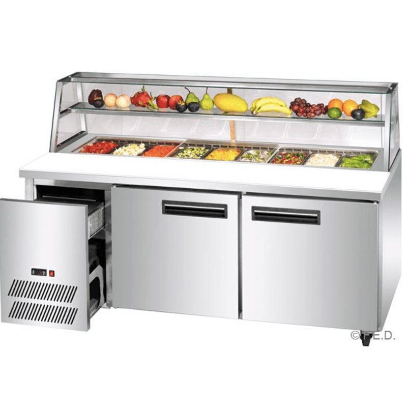 Two door Deluxe Sandwich Bar